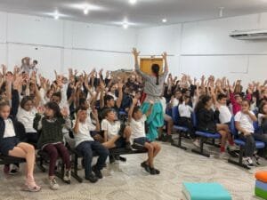 A Escola é Palco,espetáculo sobre Malala,Itapema educação