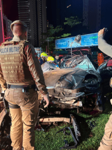 Aline Dalmolin,acidente em Balneário Camboriú,Porsche Macan,empresária morta