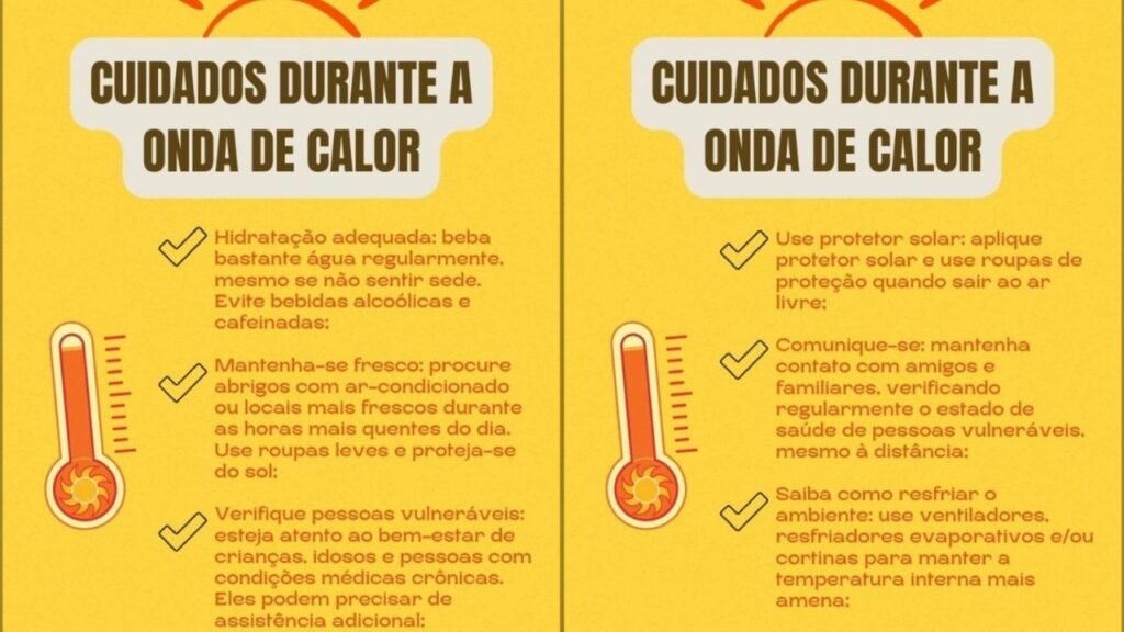 insolação sintomas,ondas de calor Brasil,cuidados com o calor,doenças do calor,saúde em altas temperaturas
