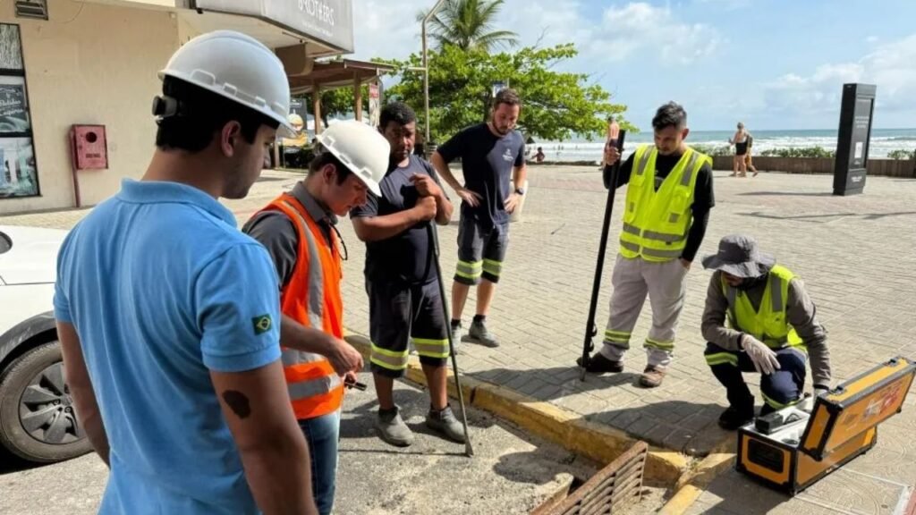 drenagem pluvial Itapema,fiscalização ambiental,robô inspeção galerias,esgoto sanitário,balneabilidade das praias