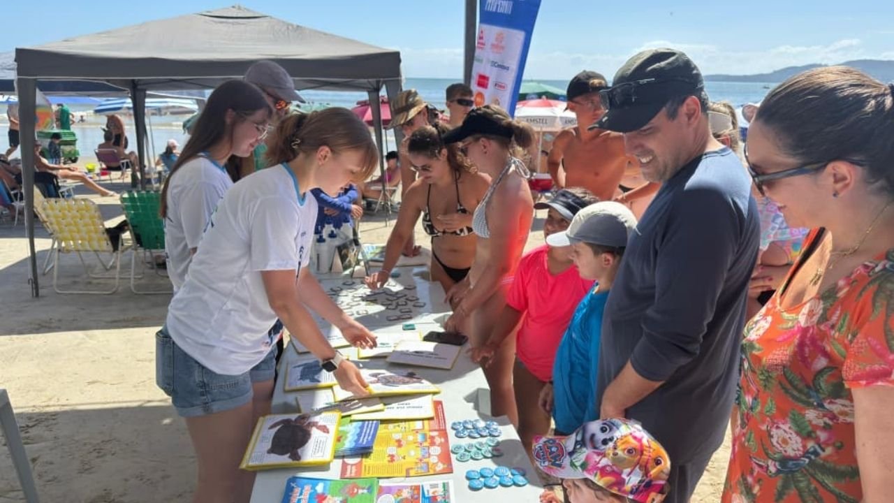 educação ambiental Itapema,Arena da Rádio Cidade,ações ambientais,conscientização ambiental
