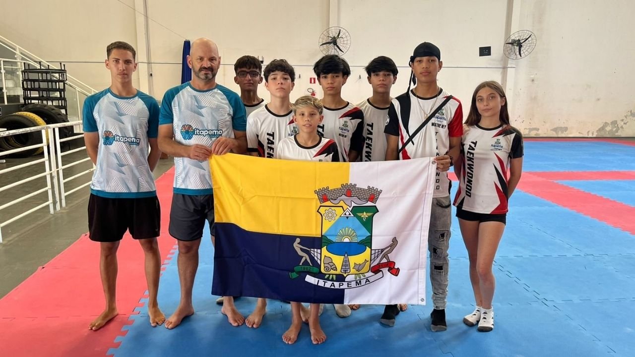 Itapema,Taekwondo de Itapema,Training Camping Grand Slam,Lages,Grand Slam 2026 Taekwondo,Seletiva Nacional Aberta 2026,atletas de Itapema,Secretaria de Esportes de Itapema,taekwondo em Santa Catarina,equipe de rendimento de Itapema,competição nacional de taekwondo,Arena Carioca 1,Parque Olímpico da Barra da Tijuca,preparação esportiva em Itapema,esporte de alto rendimento SC,ginásio Jones Minosso Lages