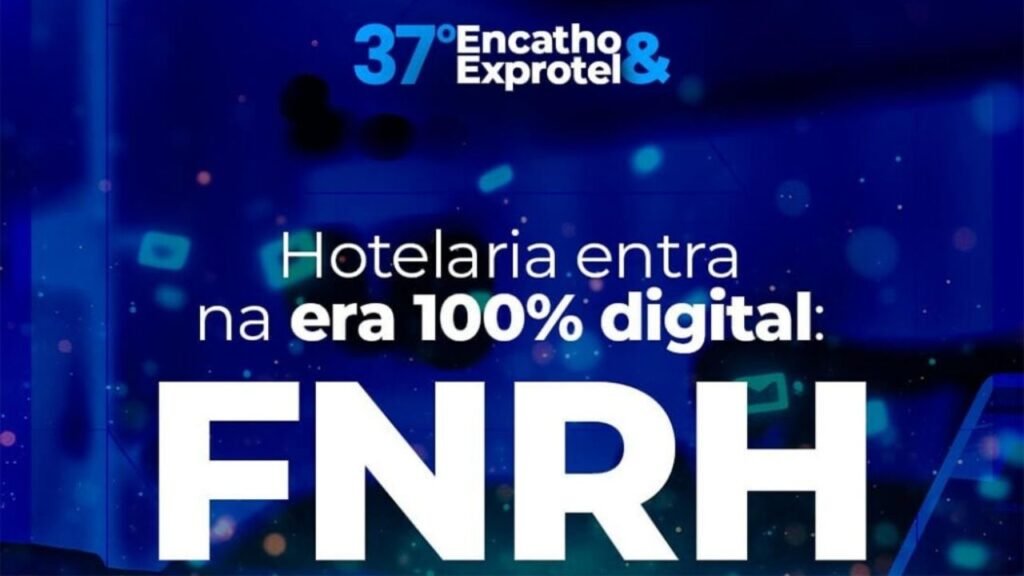 FNRH Digital obrigatória 2026,FNRH 100% digital Brasil,hotelaria brasileira transformação digital,prazo FNRH abril 2026,CADASTUR regularização hotel,ABIH-SC orientação hotelaria,Sistema Nacional de Registro de Hóspedes,Lei Geral do Turismo 11.771/2008,Portaria MTur 41/2025,adequação tecnológica hotéis,Encatho & Exprotel 2026,modernização da hotelaria brasileira,exigências legais meios de hospedagem,check-in digital hotelaria,regularização meios de hospedagem Brasil