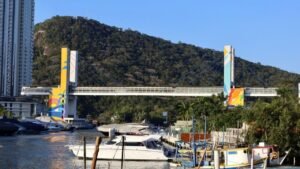 Passarela da Barra Balneário Camboriú,elevadores Passarela da Barra,interdição elevador BC,manutenção elevador Barra,Secretaria de Turismo BC,estrutura pública Balneário Camboriú,reparos emergenciais elevador,torre Bairro da Barra,segurança usuários elevador,turismo Balneário Camboriú,equipamento público BC,manutenção preventiva infraestrutura,Prefeitura de Balneário Camboriú,mobilidade urbana BC,uso de scooters elétricas elevador