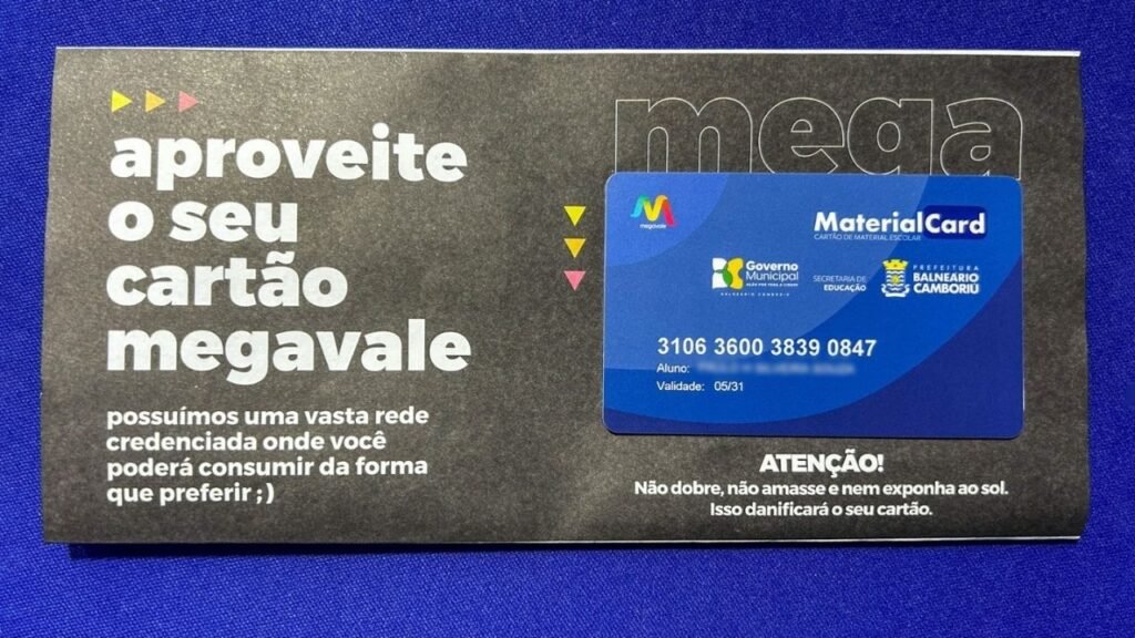 cartão material escolar,Secretaria de Educação de Balneário Camboriú,Prefeitura de Balneário Camboriú,material escolar rede municipal,educação básica Balneário Camboriú,alunos da rede municipal,cartão escolar Balneário Camboriú,papelarias credenciadas,ensino fundamental Balneário Camboriú,políticas educacionais,apoio às famílias,volta às aulas Balneário Camboriú,material escolar gratuito,educação pública municipal,benefício educacional