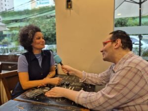 Encontro dos consultores Thiago de Moraes e Priscila Montagna