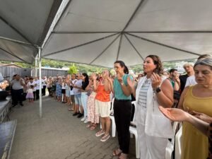 Nossa Senhora dos Navegantes,Festa de Nossa Senhora dos Navegantes,Procissão Marítima Itapema,Missa Nossa Senhora dos Navegantes,Itapema Santa Catarina,eventos religiosos em Itapema,turismo religioso SC,tradição religiosa Itapema,Paróquia Santo Antônio Itapema,Prefeitura de Itapema,Secretaria de Cultura Itapema,fé e devoção,cultura local Itapema,festividades religiosas SC,procissão no mar