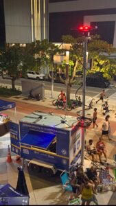 unidade móvel de monitoramento Balneário Camboriú,segurança pública BC,Prefeitura de Balneário Camboriú segurança,Secretaria de Segurança e Ordem Pública BC,monitoramento com mastro telescópico,reconhecimento de pessoas BC,reforço na segurança Balneário Camboriú,tecnologia na segurança pública SC,Carnaval Viva Folia BC 2026,vigilância na região central BC,prevenção de ocorrências BC,feira da Orla Balneário Camboriú,operação de segurança BC,monitoramento itinerante SC,ações preventivas Balneário Camboriú