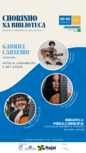 Chorinho na Biblioteca Itajaí,choro música brasileira SC,eventos culturais Itajaí,cultura gratuita Santa Catarina,música instrumental brasileira,Biblioteca Pública Itajaí eventos,Fundação Cultural de Itajaí projetos,incentivo à cultura Itajaí,shows gratuitos SC,músicos de choro Santa Catarina,programação cultural Itajaí,inclusão cultural eventos SC,acessibilidade cultura Libras,patrimônio cultural brasileiro choro,apresentações musicais Itajaí,cultura e arte SC,projetos culturais Brasil,eventos gratuitos biblioteca