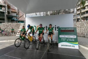 Passeio Ecobike Itapema,Ecobike Arteris SC,mil ciclistas Itapema,evento de mobilidade ativa Santa Catarina,Secretaria de Assistência Social de Itapema,doação de leite Itapema,neutralização de carbono evento esportivo,plantio de árvores Itapema SC,Pedala Brasil evento ciclístico,Arteris apoio esporte,Lei de Incentivo ao Esporte Brasil,Ministério do Esporte evento SC,sustentabilidade em Itapema,educação no trânsito infantil SC,evento inclusivo PCD ciclistas,Praça da Paz Itapema