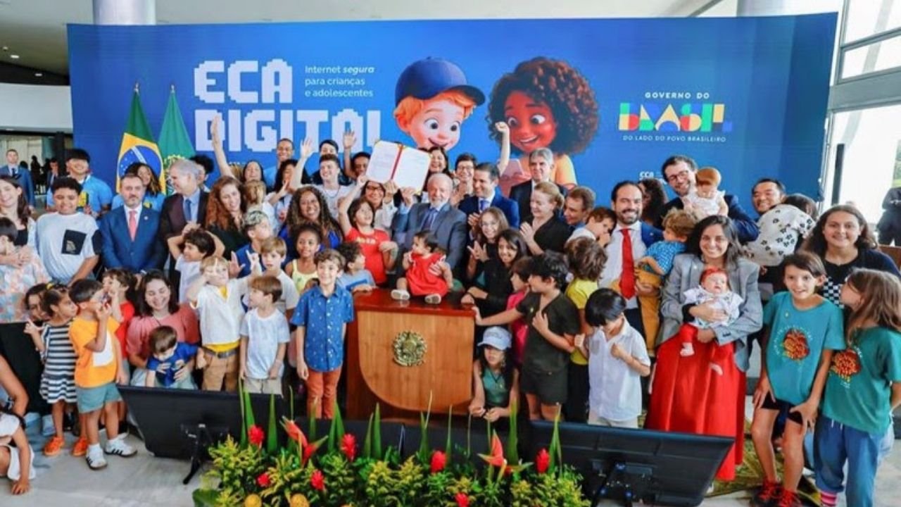 ECA Digital Brasil,regulamentação ECA Digital,Lula ECA Digital,segurança digital crianças Brasil,crimes digitais menores Brasil,proteção infância internet,ANPD Brasil regulamentação,Polícia Federal crimes digitais,Ministério da Justiça segurança digital,inteligência artificial proteção infantil,legislação internet Brasil,combate exploração infantil online,cyberbullying Brasil lei,tecnologia e segurança crianças,políticas públicas digitais Brasil,proteção adolescentes internet,centro nacional crimes digitais,inovação segurança digital Brasil
