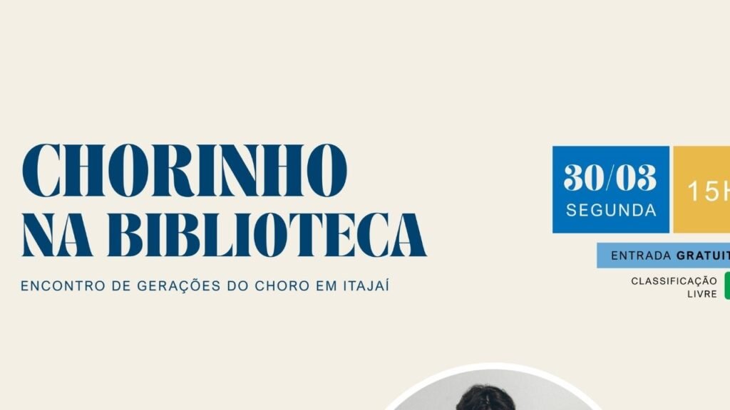 Chorinho na Biblioteca Itajaí,choro música brasileira SC,eventos culturais Itajaí,cultura gratuita Santa Catarina,música instrumental brasileira,Biblioteca Pública Itajaí eventos,Fundação Cultural de Itajaí projetos,incentivo à cultura Itajaí,shows gratuitos SC,músicos de choro Santa Catarina,programação cultural Itajaí,inclusão cultural eventos SC,acessibilidade cultura Libras,patrimônio cultural brasileiro choro,apresentações musicais Itajaí,cultura e arte SC,projetos culturais Brasil,eventos gratuitos biblioteca