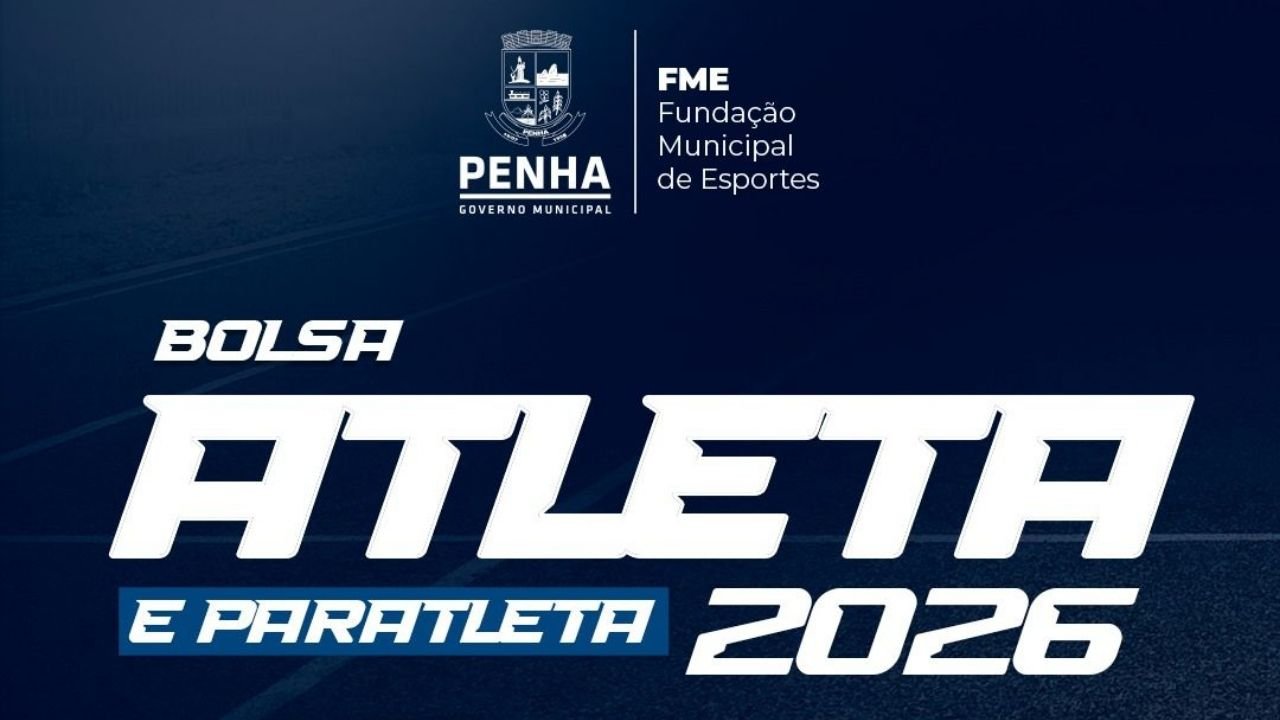 Programa Bolsa Atleta Penha,Bolsa Atleta 2026 Penha,bolsas remanescentes Bolsa Atleta,Fundação Municipal de Esportes Penha,Prefeitura de Penha esporte,atletas de Penha Santa Catarina,paratletas Penha SC,incentivo ao esporte Penha,esporte de rendimento Penha,edital Bolsa Atleta Penha,inscrição Bolsa Atleta Penha 2026,apoio financeiro atletas Penha,programa esportivo Penha SC,esporte Santa Catarina atletas,bolsa para atletas em Penha SC,incentivo ao esporte municipal Penha