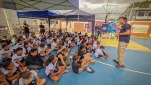 educação ambiental Navegantes,projeto Encontros Ambientais,Prefeitura de Navegantes educação,sustentabilidade Navegantes SC,crianças educação ambiental,Instituto Ambiental de Navegantes IAN,Secretaria de Educação Navegantes,reciclagem Navegantes SC,meio ambiente educação infantil,projetos ambientais Santa Catarina,conscientização ambiental crianças,sustentabilidade urbana Navegantes,ensino ambiental escolas públicas,ações ambientais Navegantes,desenvolvimento sustentável SC