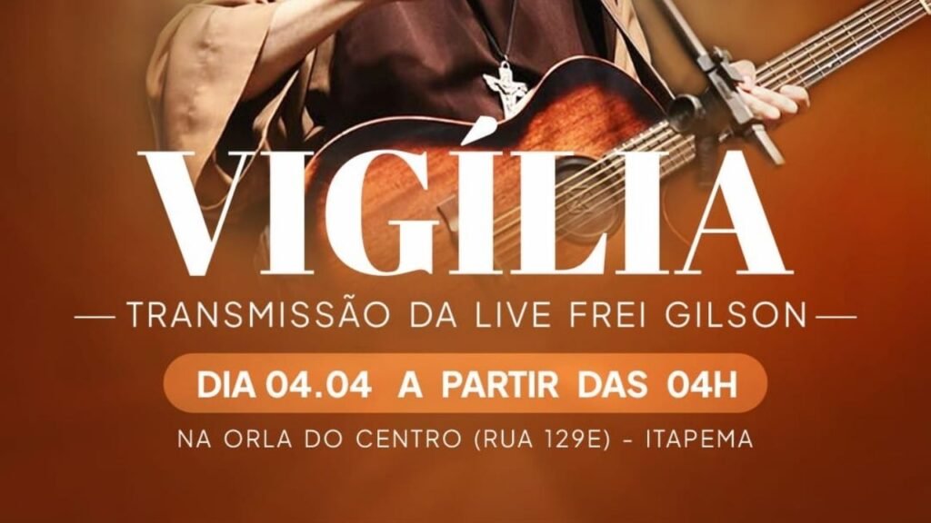 vigília Sexta-feira Santa Itapema,Frei Gilson transmissão ao vivo,evento religioso Itapema 2025,Páscoa Itapema programação,turismo religioso Santa Catarina,vigília ao nascer do sol Itapema,encenação Paixão de Cristo Itapema,orla de Itapema evento religioso,igrejas católicas Itapema,celebração religiosa Brasil litoral,programação Páscoa Santa Catarina,evento espiritual Itapema madrugada,oração coletiva Itapema,turismo fé litoral catarinense,eventos culturais religiosos Brasil