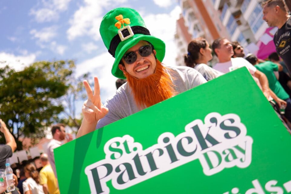 Joinville recebe evento inspirado no St. Patrick’s Day com programação gratuita