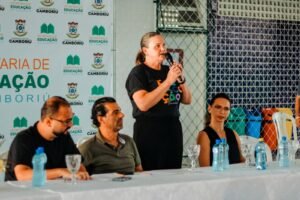 Escola Ivone Terezinha Garcia reforma,investimento educação Camboriú SC,melhorias escolas municipais Camboriú,infraestrutura escolar Santa Catarina,quadras esportivas escola Camboriú,acessibilidade escola pública SC,educação municipal Camboriú obras,Prefeitura Camboriú educação investimento,modernização escola SC,ensino público Camboriú melhorias