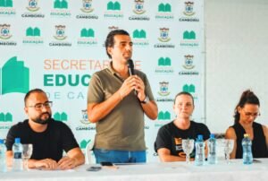 Escola Ivone Terezinha Garcia reforma,investimento educação Camboriú SC,melhorias escolas municipais Camboriú,infraestrutura escolar Santa Catarina,quadras esportivas escola Camboriú,acessibilidade escola pública SC,educação municipal Camboriú obras,Prefeitura Camboriú educação investimento,modernização escola SC,ensino público Camboriú melhorias