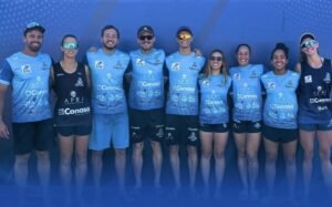 Itapema vôlei de praia,atletas de Itapema,Circuito Brasileiro de Vôlei de Praia 2026,etapa João Pessoa,Praia de Cabo Branco competição,esporte de alto rendimento SC,delegação de Itapema,duplas de vôlei de praia,competição nacional de vôlei,calendário esportivo 2026,Secretaria de Esportes Itapema,talentos do vôlei catarinense,etapa nacional PB,vôlei de praia adulto,esporte em Itapema