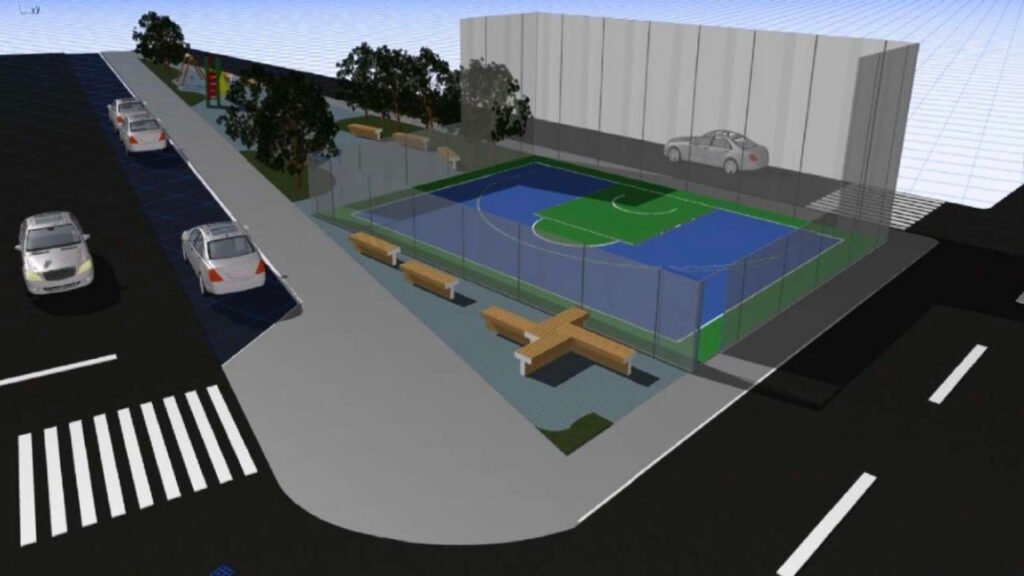 Penha meia quadra de basquete,obras Penha SC,programa Penha se Faz Agora,investimento esporte Penha,infraestrutura esportiva Santa Catarina,Luizinho Américo prefeito Penha,AMFRI projetos,obras públicas Penha SC,lazer e esporte Penha,emenda federal obras SC,construção quadra basquete,desenvolvimento urbano Penha,equipamentos esportivos SC,revitalização espaços públicos Penha,políticas públicas esporte