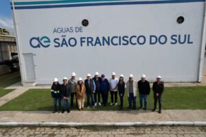 saneamento básico em Camboriú,ETE Ubatuba São Francisco do Sul,Leonel Pavan Camboriú,visita técnica saneamento Santa Catarina,estação de tratamento de esgoto referência nacional,Aegea SC saneamento,tecnologia BIM saneamento,sistema de esgoto digital Brasil,infraestrutura sanitária Santa Catarina,desenvolvimento urbano Camboriú,qualidade de vida saneamento,meio ambiente Santa Catarina,tratamento de esgoto tecnologia moderna,gestão de saneamento público,expansão saneamento Camboriú,lodos ativados reator sequencial,eficiência operacional ETE,política pública saneamento básico,saneamento e desenvolvimento econômico,saneamento e turismo Camboriú