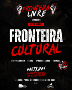 Itapema,cultura urbana em Itapema,hip-hop em Santa Catarina,batalha de rap,Coletivo Fronteira Livre,Instituto Araxá,Fronteira Cultural,evento cultural gratuito,juventude e cultura,cultura hip-hop,sarau em Itapema,DJs em Itapema,arte urbana,protagonismo juvenil,cultura nas comunidades,movimentos culturais urbanos,documentário Cultura em Trânsito,acesso à cultura,evento de rap em Santa Catarina,Praça do Morretes
