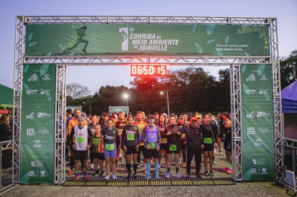 Joinville recebe 2ª Corrida do Meio Ambiente: evento quer desviar mais de 90% dos resíduos do aterro sanitário