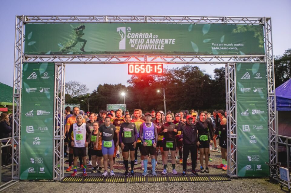 Joinville recebe 2ª Corrida do Meio Ambiente: evento quer desviar mais de 90% dos resíduos do aterro sanitário
