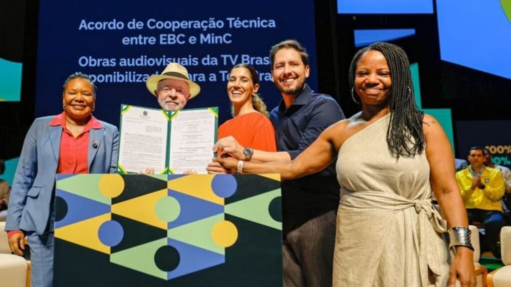 Tela Brasil,Plataforma Tela Brasil,Lula,audiovisual brasileiro,streaming gratuito,cultura brasileira,Ministério da Cultura,Margareth Menezes,cinema nacional,filmes brasileiros online,acesso à cultura,Rio de Janeiro,plataforma pública de streaming,Gov.br,EBC,TV 3.0,economia criativa,democratização da cultura