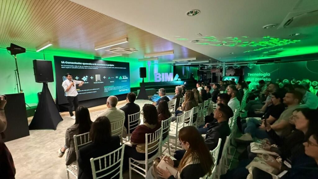 construção civil,BIM,Building Information Modeling,inteligência artificial,AltoQi,QiConnect Florianópolis,transformação digital,engenharia,gestão de obras,inovação na construção civil,Florianópolis,produtividade na engenharia,obras públicas,tecnologia na construção civil,dados na construção civil,BIM no governo,inteligência artificial na engenharia,AltoQi Axis,ArcelorMittal,gestão baseada em dados