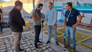 Centro de Treinamento Águas de Camboriú,geofones vazamento água,controle de perdas saneamento,Aegea Brasil,vazamentos ocultos água,tecnologia saneamento básico,eficiência operacional água,Águas de Camboriú inovação,testes de equipamentos saneamento,homologação de equipamentos Aegea,rede de abastecimento água,redução de perdas hídricas,engenharia sanitária,operação de saneamento SC,detecção de vazamentos acústica,gestão de água Brasil,centro de treinamento Aegea,tecnologia para saneamento,eficiência hídrica