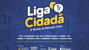 Liga Cidadã Balneário Camboriú,torneio de educação cívica,inscrições Liga Cidadã,Câmara de Balneário Camboriú,educação em Balneário Camboriú,escolas públicas e privadas BC,cidadania nas escolas,cultura democrática,formação cidadã,educação política,Constituição Federal,Poder Legislativo,torneio estudantil,estudantes de Balneário Camboriú,Escola do Legislativo Félix Eugênio Reichert,projetos educacionais,ensino fundamental,ensino médio,eventos escolares Santa Catarina,iniciativa educacional