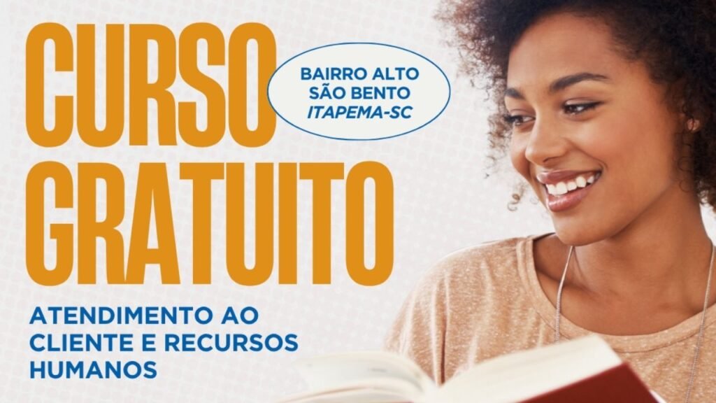 curso gratuito Itapema,Instituto Araxá,Capacita+ Itapema,Atendimento ao Cliente,Recursos Humanos curso,qualificação profissional SC,vagas gratuitas,oportunidade de emprego Itapema,It! Wheel!,roda gigante Itapema,formação profissional Santa Catarina,geração de renda,capacitação para jovens,cursos profissionalizantes,mercado de trabalho SC,turismo Itapema,educação e emprego
