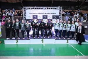 Joinville conquista vice-campeonato no Estadual de Ginástica Rítmica