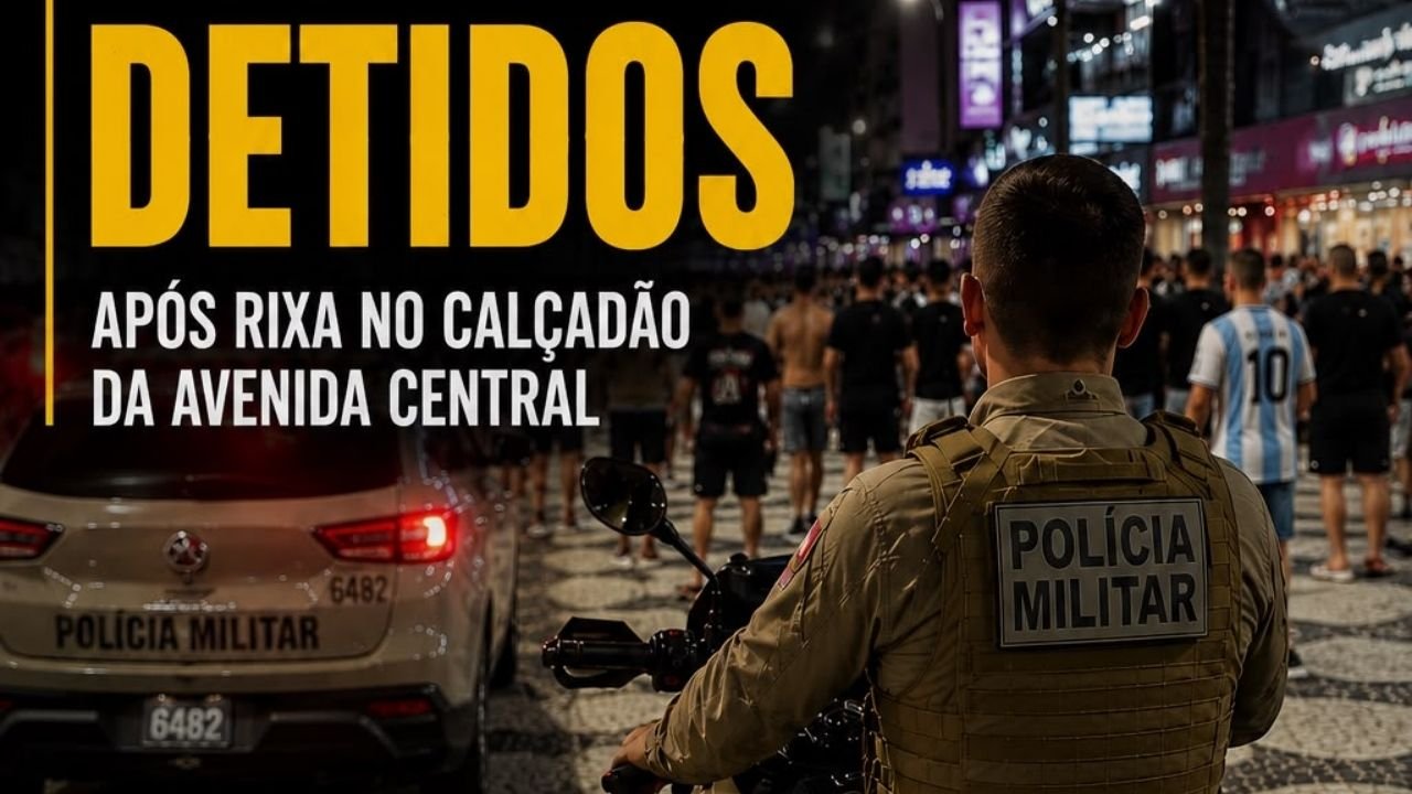rixa em Balneário Camboriú,dois homens detidos em Balneário Camboriú,briga no Calçadão da Avenida Central,Festa dos Amigos Balneário Camboriú,ocorrência policial em Balneário Camboriú,segurança pública em Santa Catarina,briga generalizada em Balneário Camboriú,homens detidos após briga,policiamento preventivo em Balneário Camboriú,agressão física em Santa Catarina,tumulto no Calçadão da Avenida Central,policiais intervêm em rixa,detenção após briga em evento,ocorrência policial em evento,rixa durante a Festa dos Amigos,segurança pública em Balneário Camboriú,atendimento médico após briga,procedimentos legais após ocorrência