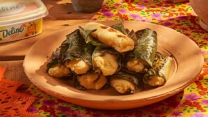 receita de Pé de Zumbi,como fazer Manauê,receita Manauê,Pé de Zumbi tradicional,receita nordestina,doce de massa puba,receita com massa puba,receita com leite de coco,doce em folha de bananeira,culinária nordestina tradicional,receita para festa junina,receitas juninas,receitas julinas,sobremesa nordestina,receita fácil Manauê,doces típicos do Nordeste,receita com Deline Cremosa
