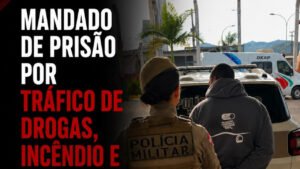 Camboriú,homem preso em Camboriú,Polícia Militar de Santa Catarina,PMSC,mandado de prisão,tráfico de drogas,prisão por tráfico de drogas,incêndio,ameaça,segurança pública,bairro Rio do Meio,Presídio Regional de Itajaí,ocorrência policial,Justiça,prisão em Santa Catarina,polícia em Camboriú,operação policial,combate ao crime,mandado de prisão ativo,notícias de Camboriú