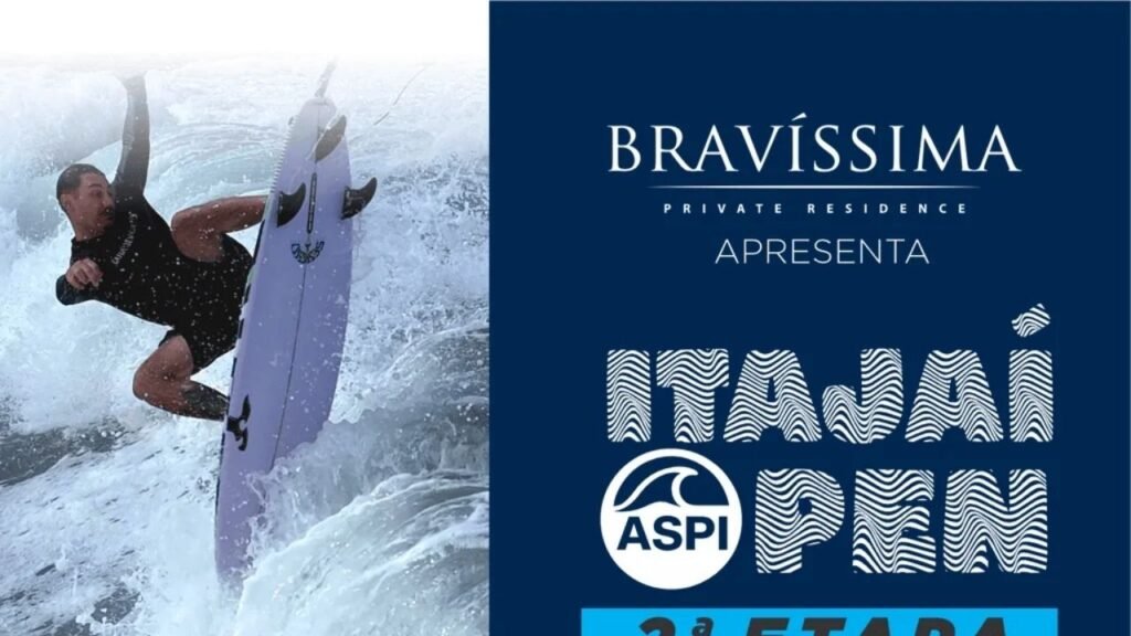 Itajaí Open 2026,Circuito Itajaí Open de Surf 2026,segunda etapa do Itajaí Open,campeonato de surf em Itajaí,surf em Itajaí,surf catarinense,surf brasileiro,Molhes da Atalaia,etapa de surf em Santa Catarina,premiação de R$ 10 mil no surf,ranking Circuito Itajaí Open,atletas de surf em Itajaí,competição de surf profissional,Open Local de surf,Master 40+ surf,Master 50+ surf,ASPI Associação de Surf Praias de Itajaí,FECASURF,sustentabilidade no surf,inscrições Itajaí Open 2026