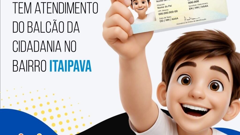 Balcão da Cidadania Itajaí,Carteira de Identidade Nacional,CIN Itajaí,emissão de identidade Itajaí,Feirão Emprega+ Itajaí,Prefeitura de Itajaí,Câmara de Vereadores de Itajaí,SEST SENAT Itajaí,Itaipava Itajaí,Santa Catarina,certidão de nascimento atualizada,certidão de casamento atualizada,emissão gratuita da CIN,documento de identidade,atendimento por ordem de chegada
