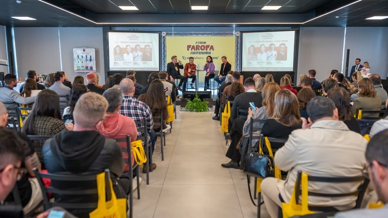 Fórum Farofa Gastronomia,Fórum Farofa 2026,Fórum Farofa São José,gastronomia em São José,evento gastronômico em São José,food service Santa Catarina,gestão de restaurantes,expansão de negócios gastronômicos,gestão no food service,empreendedorismo gastronômico,mercado de alimentação fora do lar,delivery para restaurantes,marketing gastronômico,tecnologia na gastronomia,franquias gastronômicas,negócios de alimentação em Santa Catarina,gestão e expansão de restaurantes,eventos de gastronomia em Santa Catarina,profissionalização do food service
