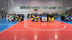 Olesc 2026,Itajaí na Olesc,etapa regional da Olesc,Olesc em São João Batista,Itajaí Olesc 2026,atletas de Itajaí,esporte estudantil em Itajaí,Olimpíada Estudantil Catarinense,competição estudantil em Santa Catarina,delegação de Itajaí,85 pessoas Itajaí Olesc,1.200 atletas Olesc,25 delegações Olesc,basquete feminino Itajaí,basquete masculino Itajaí,futsal feminino Itajaí,futsal masculino Itajaí,voleibol masculino Itajaí,handebol feminino Itajaí,handebol masculino Itajaí,fase estadual da Olesc,Olesc em Lages,esporte em Santa Catarina,calendário esportivo estudantil,competição esportiva Itajaí