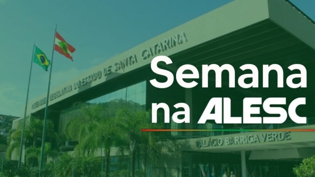 Alesc agenda semanal,Assembleia Legislativa Santa Catarina,Comissão de Constituição e Justiça,sessão plenária Alesc,audiência pública Secretaria de Estado da Saúde,prestação de contas saúde SC,Programa Vereador Mirim,III Encontro de Coordenadores,educação para a democracia,participação cidadã Santa Catarina,exposição Desdobramentos da Transmutação,Larissa Arpana artista,Galeria de Arte Ernesto Meyer Filho,edital de obras Alesc 2026,agenda Alesc setembro 2026,política catarinense