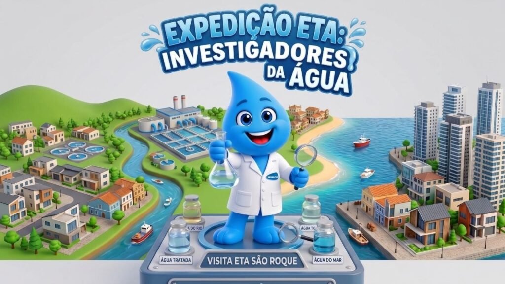 Semana da Água 2026,Semasa Itajaí,Udesc Itajaí,Estação de Tratamento de Água São Roque,visita à ETA,Expedição ETA Investigadores da Água,educação ambiental em Itajaí,recursos hídricos,tratamento de água,saneamento básico em Itajaí,conservação dos recursos hídricos,rio Itajaí,bacia hidrográfica do rio Itajaí,Semana da Água em Santa Catarina,ProfÁgua Udesc,qualidade da água,telemetria ETA,análise da qualidade da água,estudantes em estação de tratamento