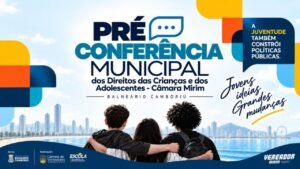 Câmara Mirim de Balneário Camboriú,Pré-Conferência dos Direitos da Criança,Pré-Conferência em Balneário Camboriú,direitos da criança e do adolescente,Conferência Municipal dos Direitos da Criança,Câmara de Balneário Camboriú,Programa Vereador Mirim,CMDCA Balneário Camboriú,participação da juventude,participação social,controle social,direitos da juventude,Conferência dos Direitos da Criança em BC,Univali Balneário Camboriú,políticas para crianças e adolescentes,democracia participativa,Sistema de Garantia de Direitos,juventude em Balneário Camboriú