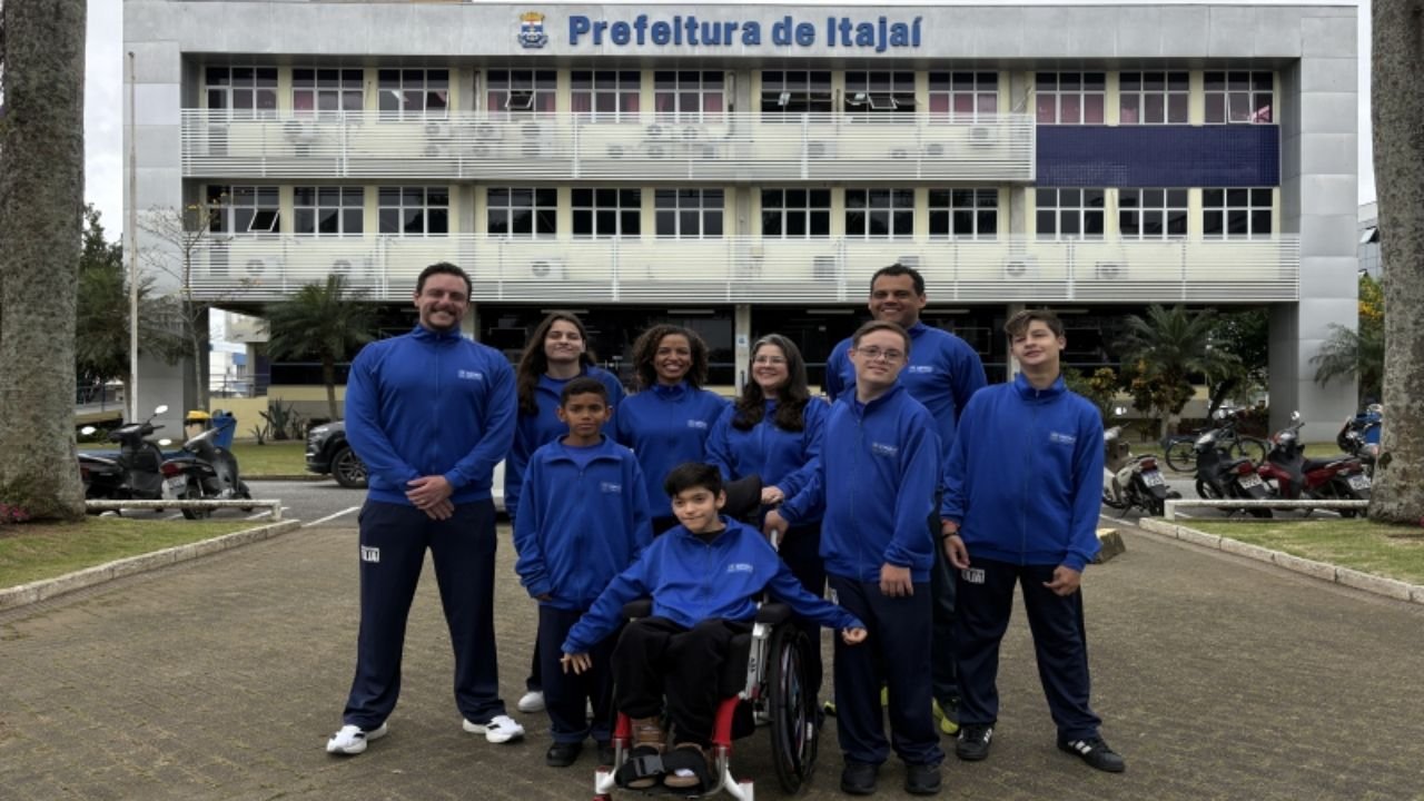 Paralimpíadas Escolares Nacionais 2026,atletas de Itajaí,Itajaienses nas Paralimpíadas Escolares,esporte paralímpico Itajaí,atletas paralímpicos de Itajaí,Santa Catarina Paralimpíadas Escolares,Paralimpíadas Escolares São Paulo,atletismo paralímpico,natação paralímpica,bocha PC,parabadminton,esporte escolar em Itajaí,atletas de Santa Catarina,convocados Paralimpíadas Escolares 2026,Gabriel Escobar Davila,João Vicente Maciel Perin,Manuela Beatriz dos Santos,Marianna Moura da Silva,Gabriel Máximo da Silva