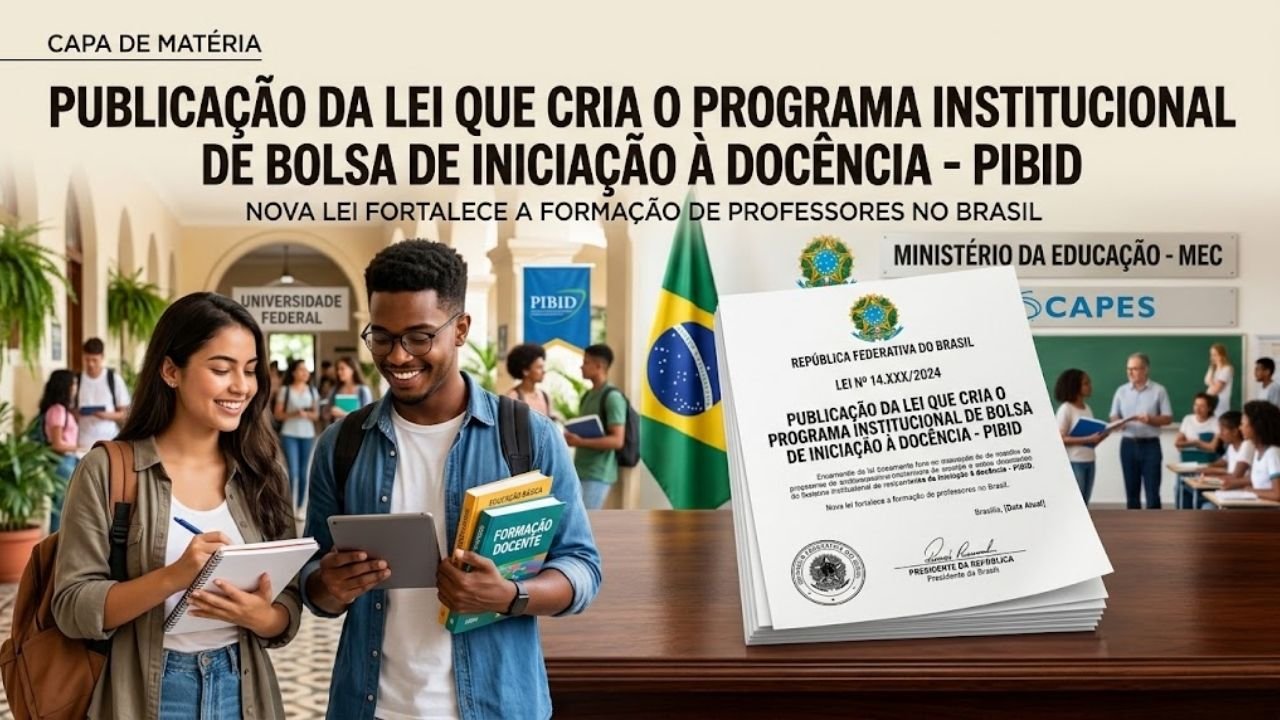 Pibid,Lei 15.518,Lei nº 15.518 Pibid,Programa Institucional de Bolsa de Iniciação à Docência,Pibid lei sancionada,bolsa Pibid,bolsas de iniciação à docência,Pibid Capes,Pibid Ministério da Educação,formação inicial de professores,formação de professores no Brasil,bolsa para licenciandos,bolsa para estudantes de licenciatura,cursos de licenciatura,educação básica,escolas públicas,valorização do magistério,Alckmin sanciona lei Pibid,Diário Oficial da União Pibid,Pibid educação do campo,Pibid educação indígena,Pibid educação especial,modalidades de bolsa Pibid,quem pode receber bolsa Pibid
