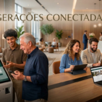 Geração Z, os Millennials, os Idosos e a tecnologia hoteleira
