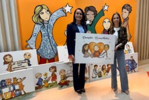 Garten Shopping entrega obras da exposição do McDia Feliz ao Hospital Infantil