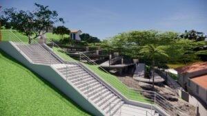 rampa de acessibilidade Capela Santo Amaro,Capela Santo Amaro,Balneário Camboriú,Bairro da Barra,acessibilidade em Balneário Camboriú,rampa de acessibilidade,projeto Capela Santo Amaro,patrimônio histórico de Balneário Camboriú,patrimônio histórico estadual,turismo religioso em Balneário Camboriú,Fundação Catarinense de Cultura,FCC,Amfri,Associação dos Municípios da Foz do Rio Itajaí,caminho de fé,Via-Sacra,acessibilidade para pessoas com deficiência,acessibilidade para idosos,reforma Capela Santo Amaro,licitação rampa Capela Santo Amaro